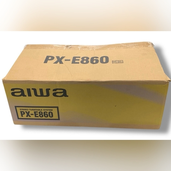 Aiwa Stereo Full Automatic Turntable System PX-E860 - 1999 Vinyl Record Player - Picture 14 of 14